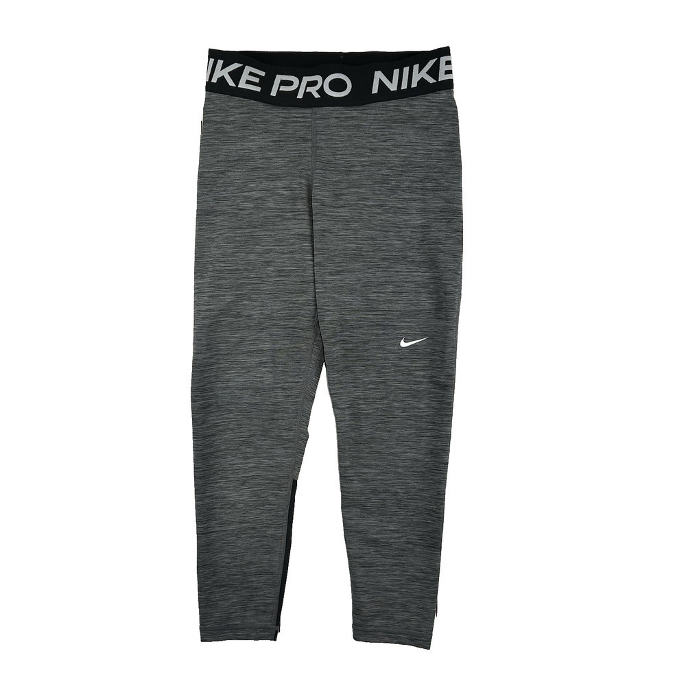 NIKE PRO Dri-fit Training Yoga Pants Leggings Womens Size S Gray Black